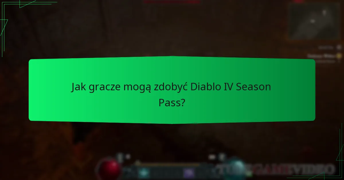 Jakie rodzaje nagród są dostępne w Diablo IV Season Pass?