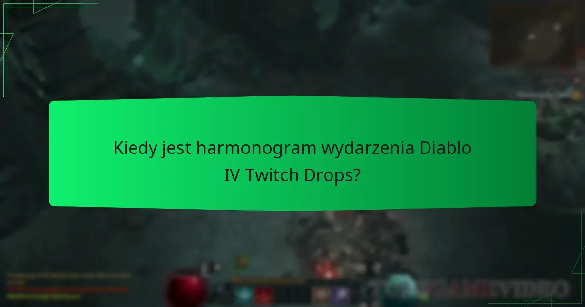 Którzy streamerzy biorą udział w Diablo IV Twitch Drops?